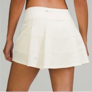 Lululemon Pace Rival Mid-Rise Skirt *Long in Lemon Sorbet